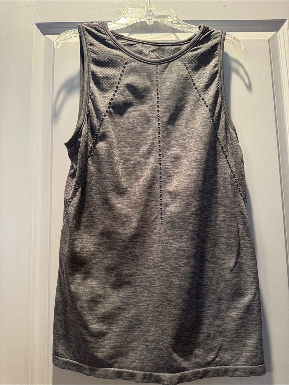 Athleta Heather Gray Sleeveless Active Tank